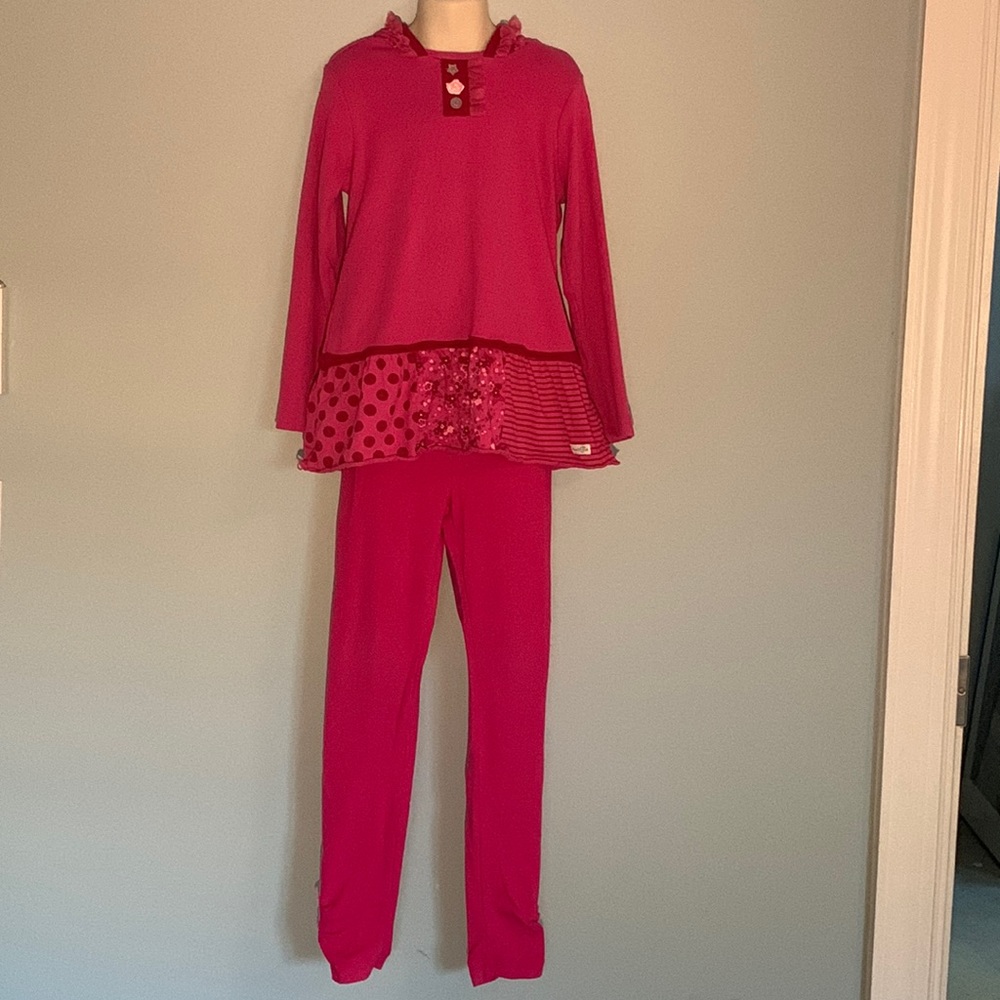 Naartjie girls matching hoodie set